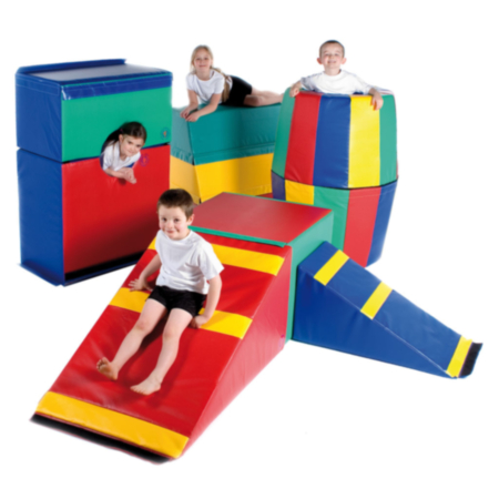 Indoor Soft Play Jump for Joy Sport Set for Primary Schools