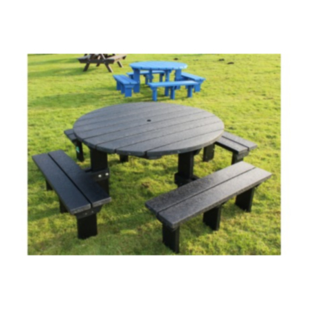 Children&#039;s Olympic Recycled Plastic Pub Picnic Table