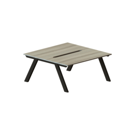 Kilo Back to Back 2 Person Office Bench Desk 