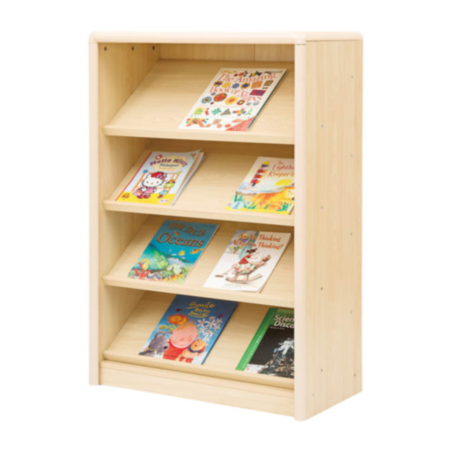 Early Years Maple Sloping Big Book Display Unit