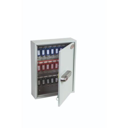 Phoenix Commercial Key Cabinet KC0601N 42 Hook with Net Code Electronic Lock.
