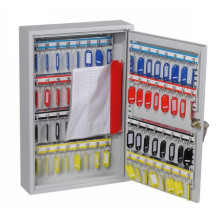 Phoenix Commercial Key Cabinet KC0602K 64 Hook with Key Lock.