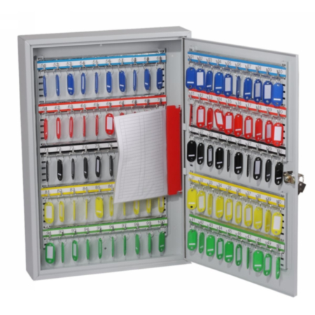 Phoenix Commercial Key Cabinet KC0603K 100 Hook with Key Lock.
