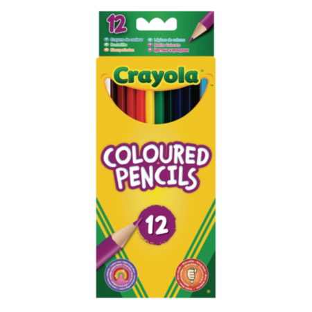 Crayola Coloured Pencils  Pack 12
