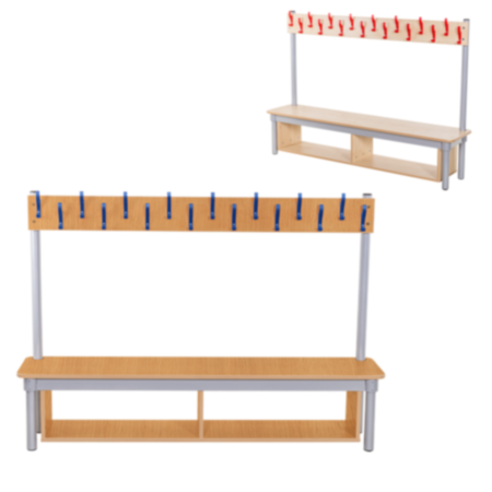Kubbyclass Single Sided Cloakroom Bench