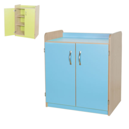 Kubbyclass 707mm High Midi 2 Door Cupboard