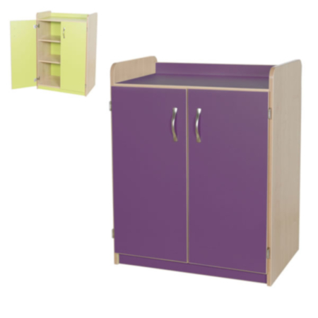 Kubbyclass 792mm High Midi 2 Door Cupboard