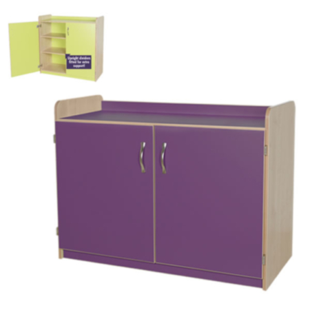 Kubbyclass 707mm High Wide 2 Door Cupboard