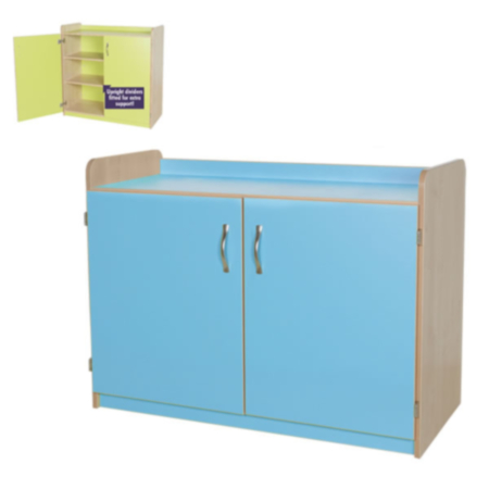 Kubbyclass 707mm High Wide 2 Door Cupboard