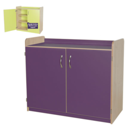 Kubbyclass 792mm High Wide 2 Door Cupboard