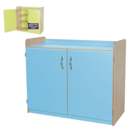 Kubbyclass 792mm High Wide 2 Door Cupboard