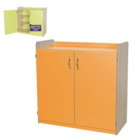 Kubbyclass 877mm Wide 2 Door Cupboard