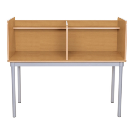 Kubbyclass Square Double Study Carrel