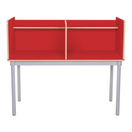 Kubbyclass Square Double Study Carrel