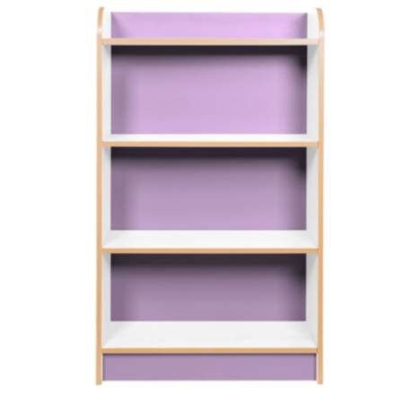 Kubbyclass Polar White 1250mm Library Bookcase