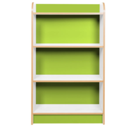 Kubbyclass Polar White 1250mm Library Bookcase