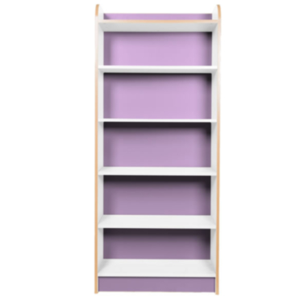 Kubbyclass Polar White 1750mm Library Bookcase