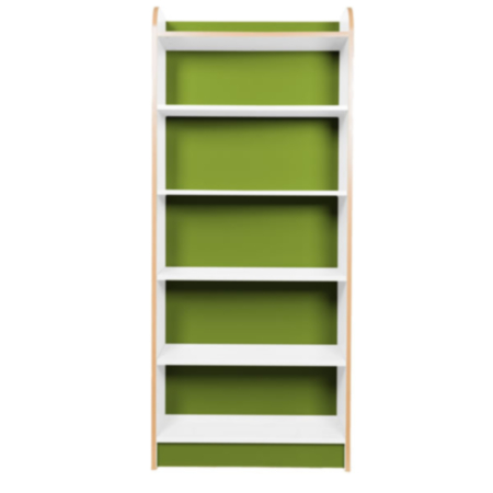 Kubbyclass Polar White 1750mm Library Bookcase