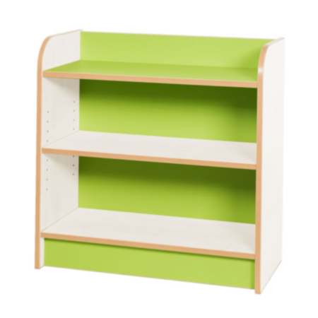Kubbyclass Polar White 750mm Library Bookcase