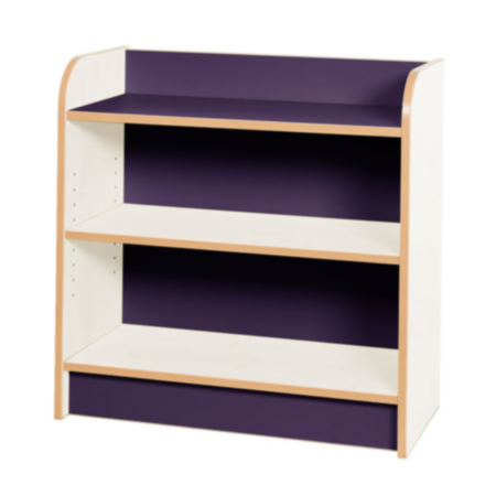 Kubbyclass Polar White 750mm Library Bookcase
