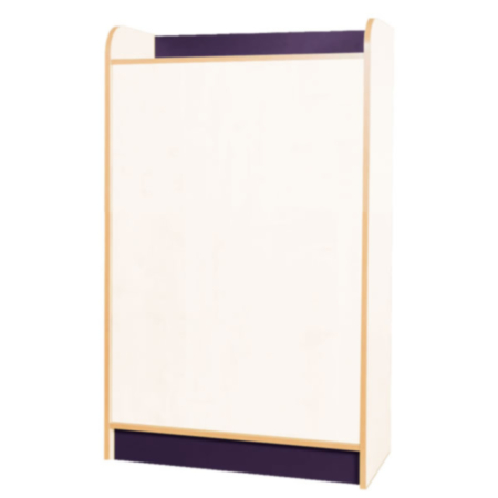 Kubbyclass Polar White 1250mm Blanking Library Unit
