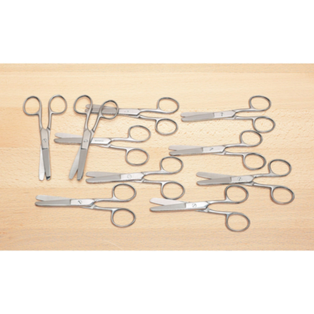 Stainless Steel Blunt Scissors 4.5inc