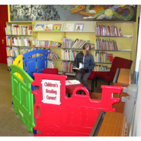 Wall Post for Kiddi Train Room Divider Panels 