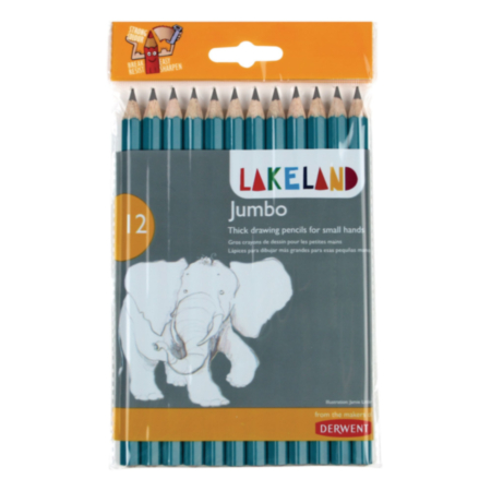 Jumbo Lakeland Graphite Pencils  Pack 12
