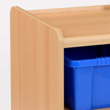 Woodland Multi Purpose Early Years Storage Cupboard with 8 Shallow Trays