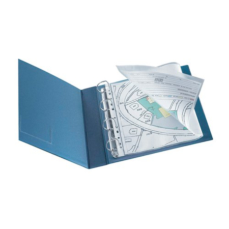 Q-Connect Punched Pocket Polypropylene Top Opening A3 (Pack of 10) KF00715