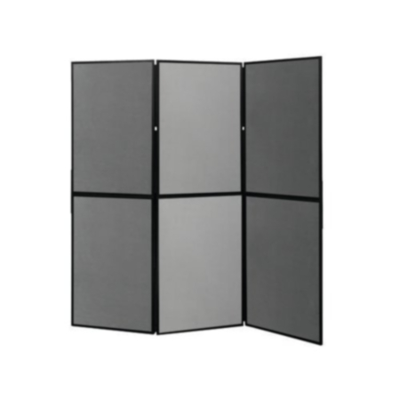 Q-Connect Display Board 6 Panel Blue/Grey DSP330516