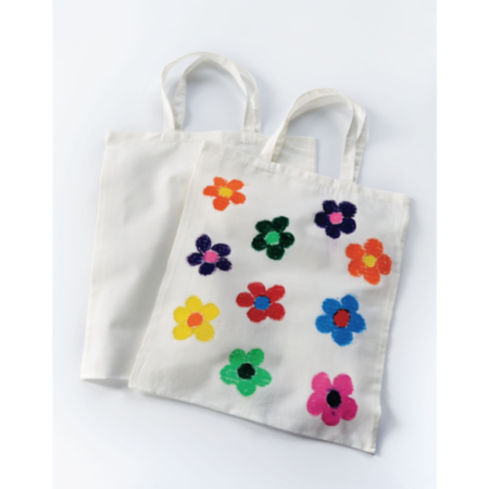 White Cotton Poplin Bag