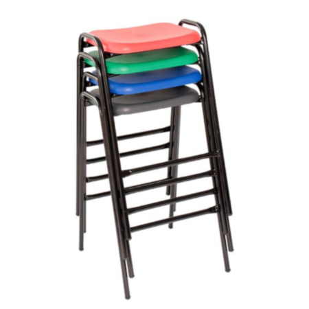 NP School Classroom Rectangular Stacking Stool