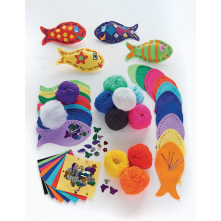Festive Felt Fish