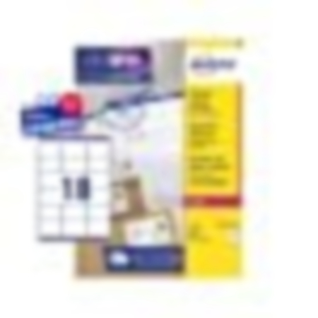 Avery Labels 63.5x46.6mm 18 Per Sht Pack 100