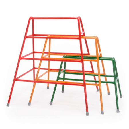 Set of 3 Indoor Steel Physical Education ActivTrestles for Schools