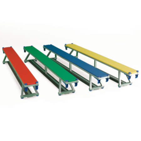 Indoor Physical Education Lita Bench Upholstered Top for Schools - Set of 4 
