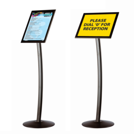BusyGrip Black Poster Stand