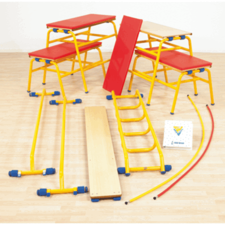 Indoor 19 Piece Gym Time Agility Pack for Primary Schools