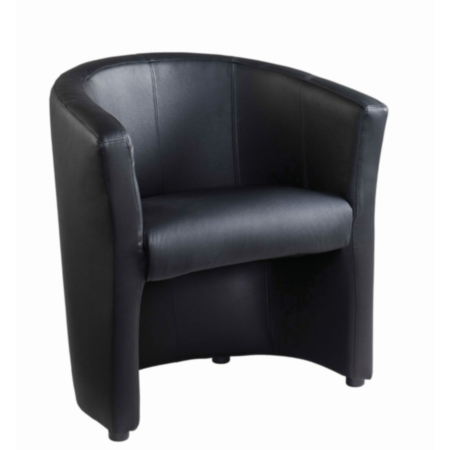 London Soft Seating Faux Leather Reception Tub Chair