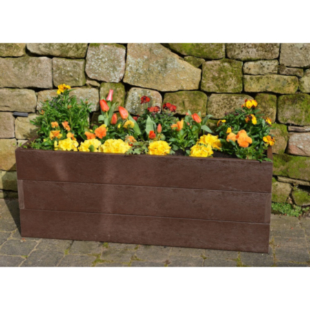 Longwood Recycled Plastic Garden Planter