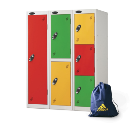 Probe Low Standard Metal Locker 2-3 Door