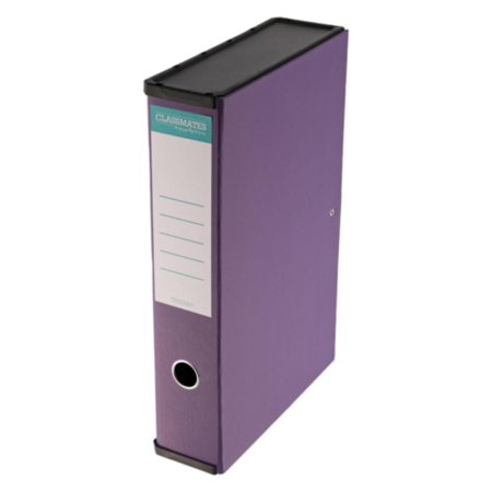 Classmates Box File Purple