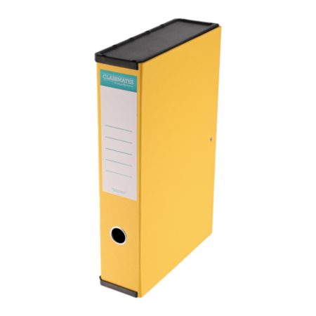 Classmates Box File Yellow
