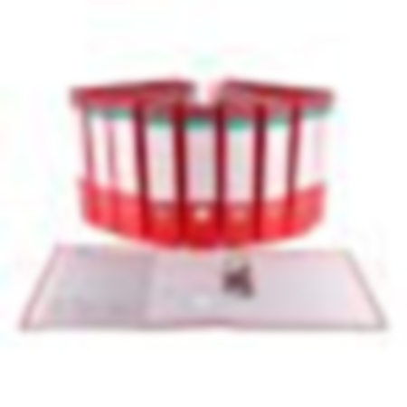 Classmates A4 Lever Arch Files Red Pack 10