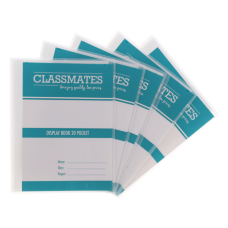 Classmates Display Books - Clear