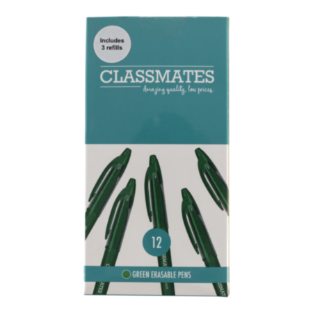 Classmates Erasable Pensgreen