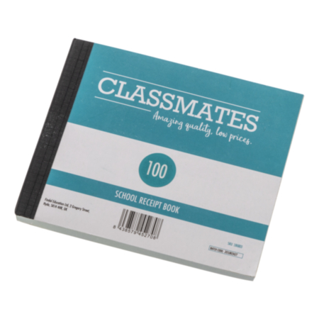 Classmates School Receipt Book 102x127mm