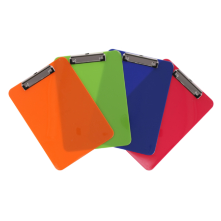 Classmates Pack 4 Bright Clipboards