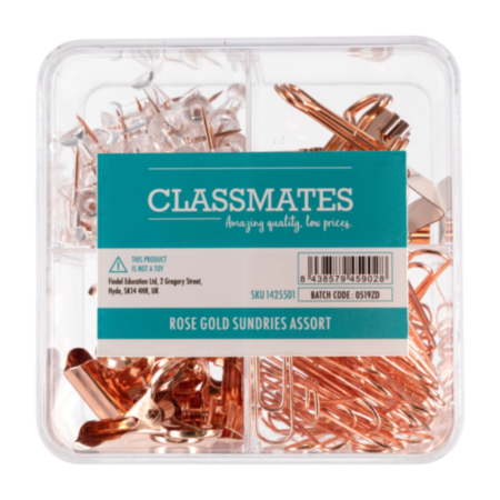 Classmates Rose Gold Sundries Assortment